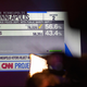 A CNN graphic project the defeat of ballot Question 2 on Election Day during a watch party at the Gold Room Restaurant and Lounge on Tuesday, Nov. 2, 2021 in Minneapolis. Voters in Minneapolis chose not to replace the city’s police department with a new Department of Public Safety. The election comes more than a year after George Floyd’s death launched a movement to defund or abolish police across the country.